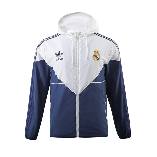 Real Madrid Retro Tracksuit Top