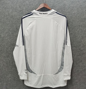 Real Madrid 06/07 Home Jersey Long Sleeve