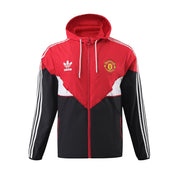 Manchester United Red x Black Tracksuit Top