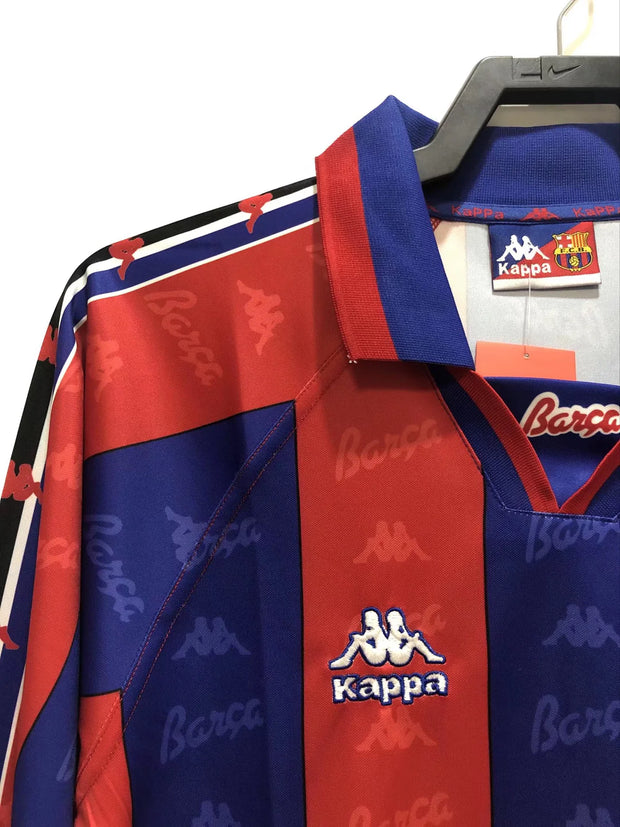 Barcelona Home Jersey 1996/97 long sleeve