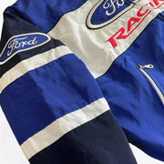 F1 Vintage Ford Racing Jacket Blue