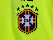 Brazil 2020 Fluorescent Green Training Jersey