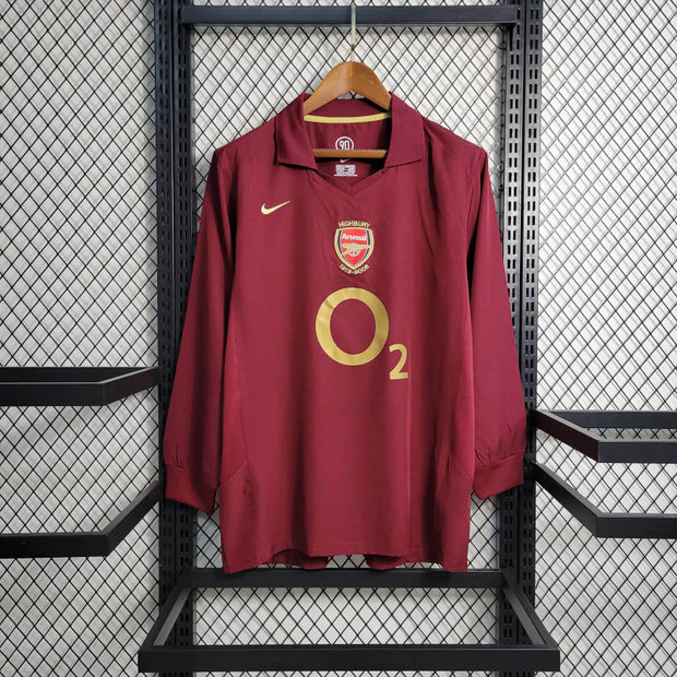 Arsenal 05/06 Home Jersey Long Sleeve