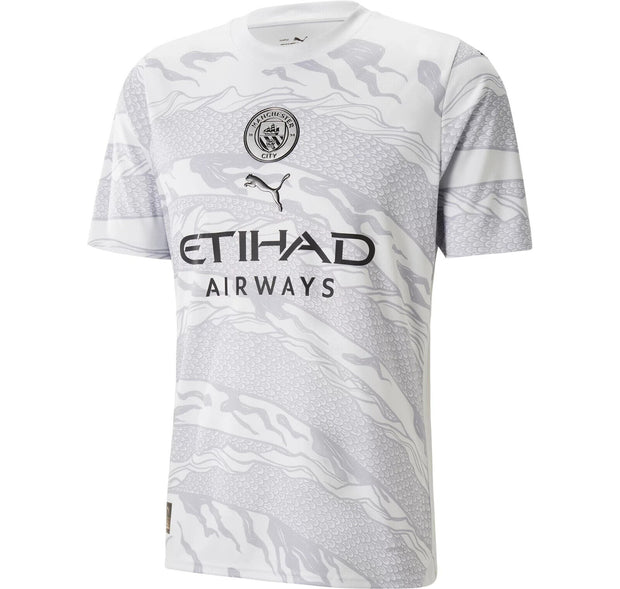 Manchester City 2024 Year of the Dragon Grey Jersey