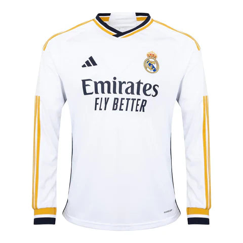 Real Madrid 23/24 Home Kit - long sleeve