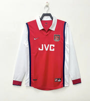 Arsenal 98/99 Home Jersey Long Sleeve