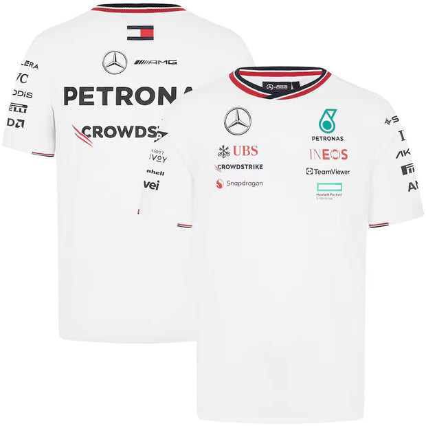 Mercedes AMG Petronas F1 2024 Team Driver T-Shirt - White