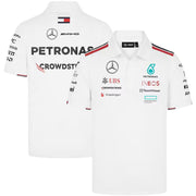 Mercedes AMG Petronas F1 2024 Team Polo - White