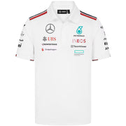 Mercedes AMG Petronas F1 2024 Team Polo - White