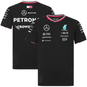 Mercedes AMG Petronas F1 2024 Team Driver T-Shirt - Black