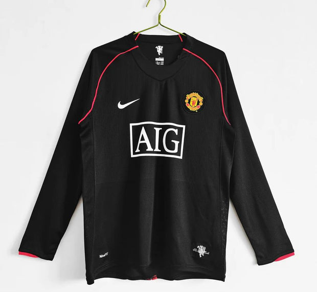 Manchester United 07/08 Away Jersey - Long Sleeve