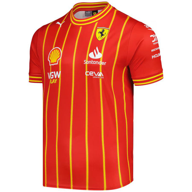 Scuderia Ferrari 2024 Team Carlos Sainz Soccer Jersey