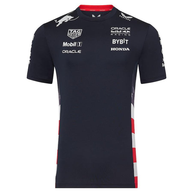 Red Bull Racing 2024 Team USA Race T-Shirt