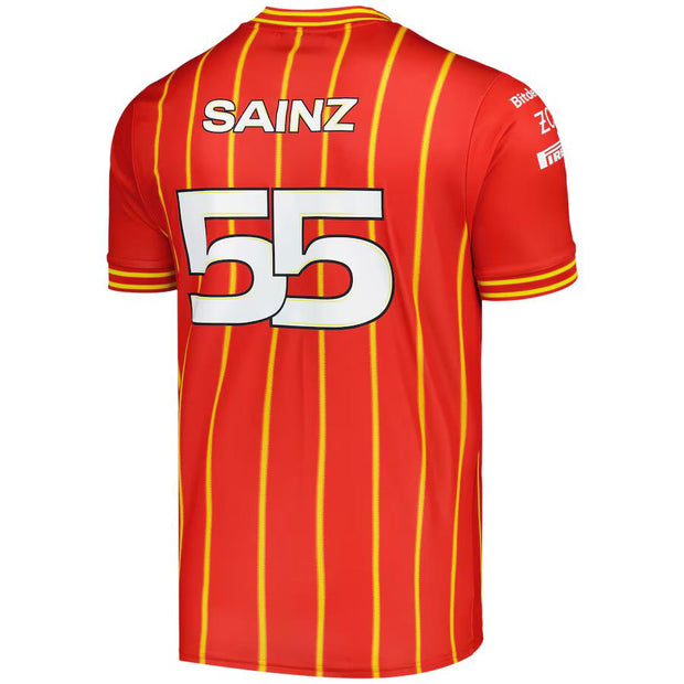 Scuderia Ferrari 2024 Team Carlos Sainz Soccer Jersey