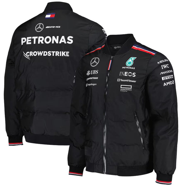 Mercedes AMG Petronas F1 2024 Team Insulater Bomber Jacket