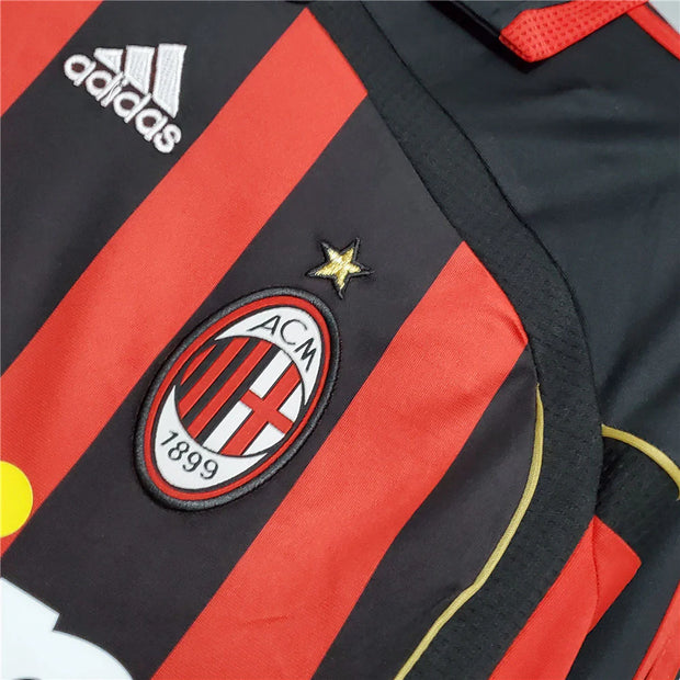 AC Milan 06/07 Home Jersey Long Sleeve