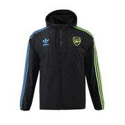 Arsenal Black Tracksuit Jacket