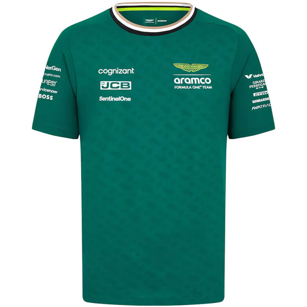 Aston Martin Aramco F1 2024 Fernando Alonso Team Driver T-Shirt