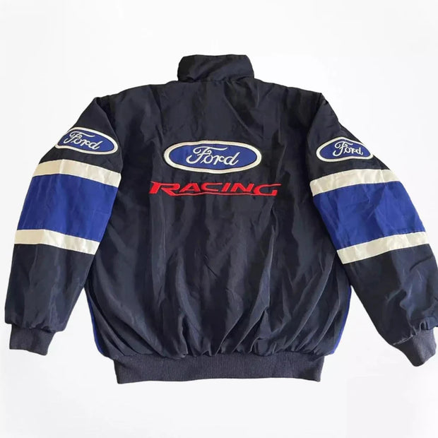 F1 Vintage Ford Racing Jacket Blue