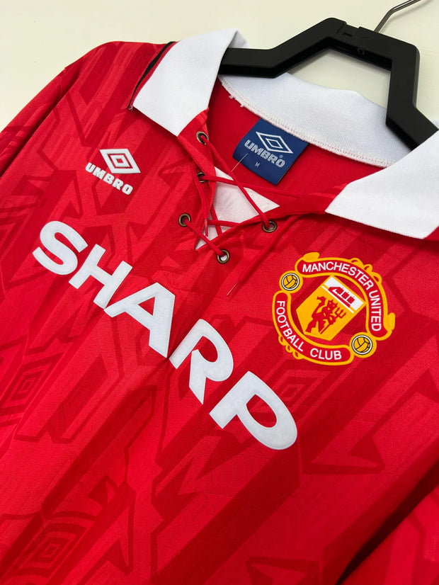 Manchester United 92/94 Home Jersey Long Sleeve