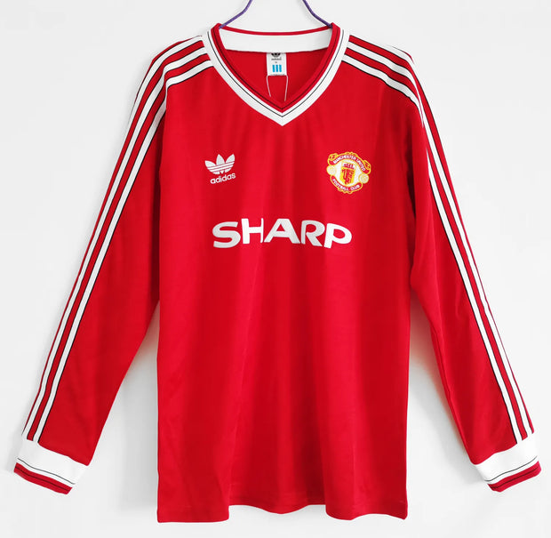 Manchester United 1983 Jersey-Long Sleeve