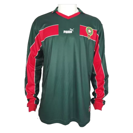 Morocco 98/99 Home Jersey - Long Sleeve