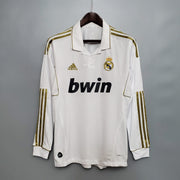 Real Madrid 11/12 home Jersey-Long Sleeve