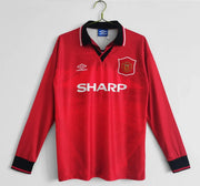 MANCHESTER UNITED 94/96 Home Jersey-Sleeve Long