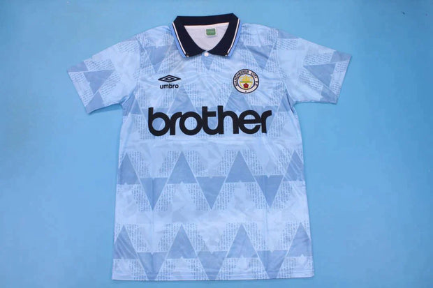 MANCHESTER CITY 89/90 Home Jersey