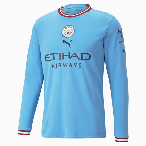 Manchester City Home 22/23 Long Sleeve