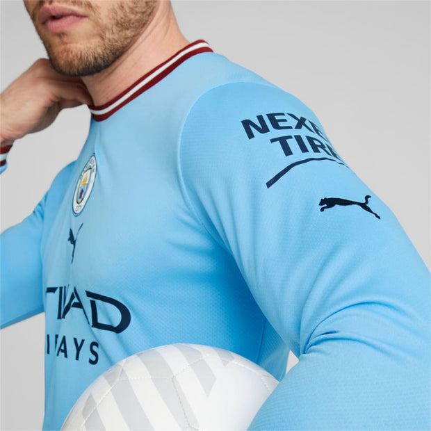 Manchester City Home 22/23 Long Sleeve